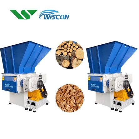 plastic shaft shredder